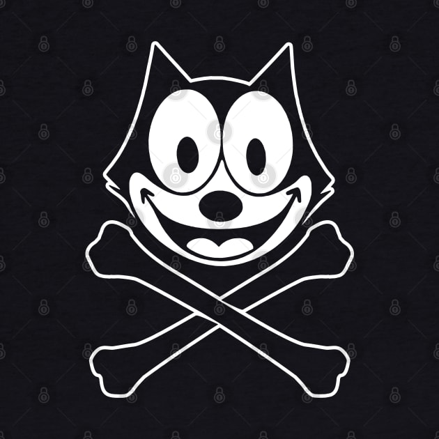 FELIX THE CAT - Jolly Roger 2.0 by KERZILLA